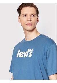 Levi's® T-Shirt 16143-0142 Niebieski Relaxed Fit. Kolor: niebieski. Materiał: bawełna #4