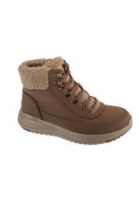 skechers - Buty zimowe damskie, On-The-Go Stellar - Alpine Adventure. Kolor: brązowy. Sezon: zima #1