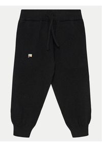 Pangaia Spodnie dresowe Recycled Cashmere Czarny Relaxed Fit. Kolor: czarny. Materiał: kaszmir #1