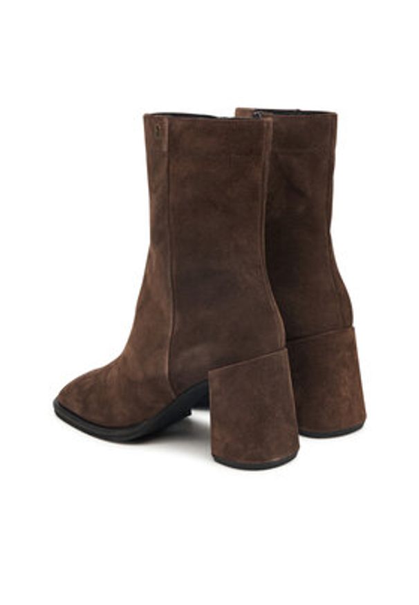 Furla Botki Diamante YK05FUD-Y61000-2566S-1-007-3600 S Brązowy. Kolor: brązowy. Materiał: zamsz, skóra