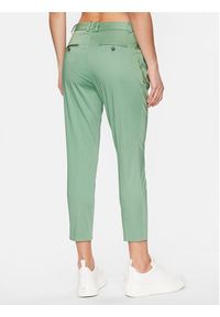 BOSS - Boss Spodnie materiałowe 50488135 Zielony Relaxed Fit. Kolor: zielony. Materiał: materiał, bawełna