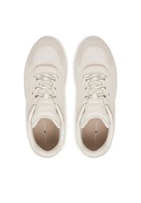 TOMMY HILFIGER - Tommy Hilfiger Sneakersy Lightweight Runner Monocolor FM0FM05928 Biały. Kolor: biały. Materiał: mesh #2
