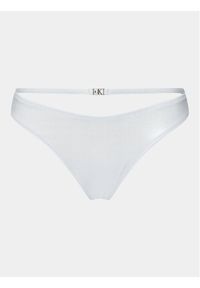 Calvin Klein Swimwear Dół od bikini KW0KW02251 Biały. Kolor: biały. Materiał: syntetyk #1
