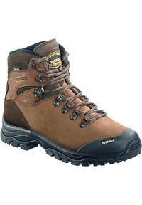 MEINDL - Buty trekkingowe męskie Meindl Kansas z membraną Gore-Tex. Kolor: brązowy. Technologia: Gore-Tex. Styl: sportowy. Sport: turystyka piesza