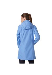 Kurtka uniwersalna damska Helly Hansen W Aden Long Coat. Typ kołnierza: kaptur. Kolor: niebieski. Materiał: syntetyk. Długość: długie. Sport: turystyka piesza