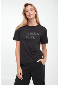 Patrizia Pepe - T-shirt damski PATRIZIA PEPE