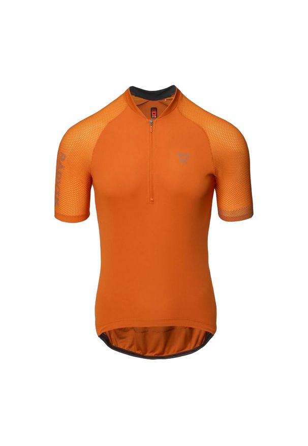 RADVIK - Męska Koszulka Kolarska Steinar. Kolor: żółty, wielokolorowy, pomarańczowy. Sport: kolarstwo