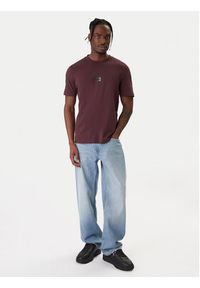 Hugo - HUGO T-Shirt Danotie 50553124 Brązowy Regular Fit. Kolor: brązowy. Materiał: bawełna #4