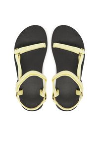Teva Sandały Original Universal Slim 1150110 Żółty. Kolor: żółty. Materiał: materiał #2