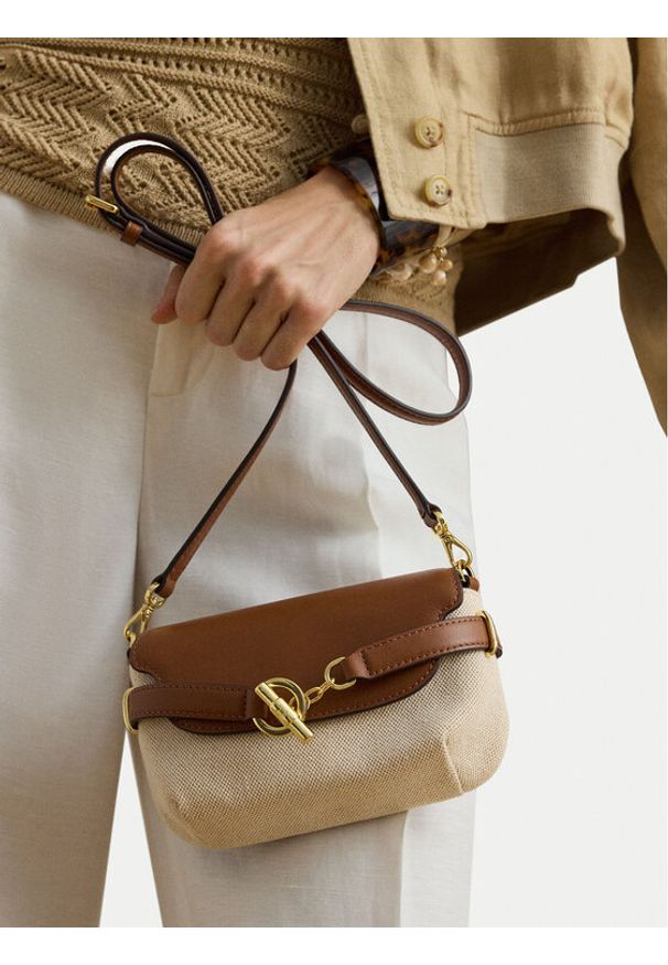 Lauren Ralph Lauren - LAUREN RALPH LAUREN Torebka 431P10121003 Beżowy. Kolor: beżowy