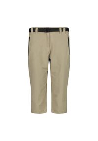 Spodnie damskie CMP Capri. Kolor: beżowy. Materiał: poliester, elastan. Sport: turystyka piesza #1
