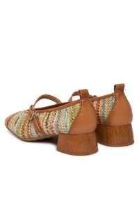 Hispanitas Czółenka RHV264686 C006 Brązowy. Kolor: brązowy. Materiał: materiał #4