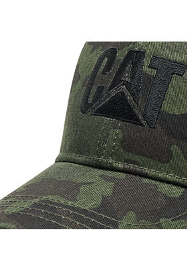 CATerpillar Czapka z daszkiem W01791 Zielony. Kolor: zielony. Materiał: materiał