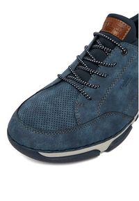Rieker Półbuty 15950-14 Niebieski. Kolor: niebieski. Materiał: materiał #8