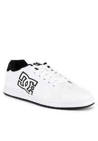 DC Shoes Sneakersy GAVELER SN ADYS100574-XWKW Biały. Kolor: biały. Materiał: skóra #5