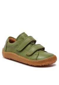 Froddo Sneakersy Barefoot Base G3130240-3 S Khaki. Kolor: brązowy