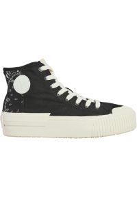 Buty Pepe Jeans Samoi Divided, Kobiety. Kolor: czarny. Materiał: materiał, bawełna. Sport: turystyka piesza