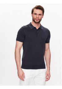 Guess Polo Tony M3GR06 Z3611 Granatowy Regular Fit. Typ kołnierza: polo. Kolor: niebieski. Materiał: bawełna