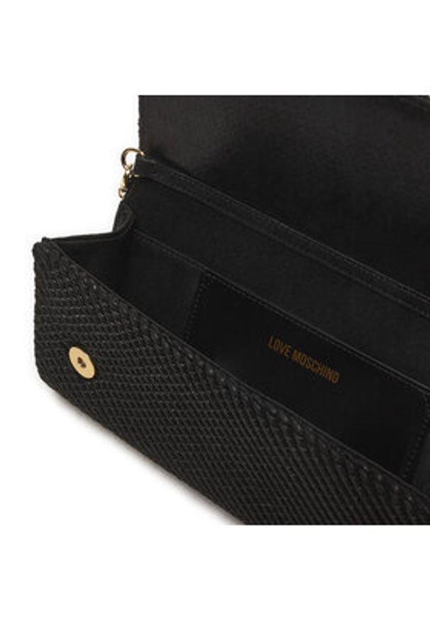 Love Moschino - LOVE MOSCHINO Torebka JC4142PP1LLN100A Czarny. Kolor: czarny
