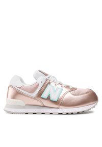 New Balance Sneakersy GC574LE1 Różowy. Kolor: różowy. Materiał: skóra #1