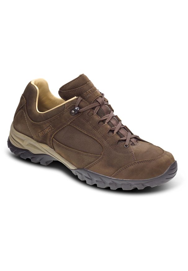 Buty trekkingowe męskie MEINDL Lugano. Kolor: brązowy. Sport: turystyka piesza