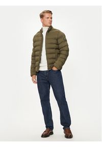 TOMMY HILFIGER - Tommy Hilfiger Kurtka zimowa MW0MW37259 Zielony Regular Fit. Kolor: zielony. Materiał: syntetyk. Sezon: zima #6