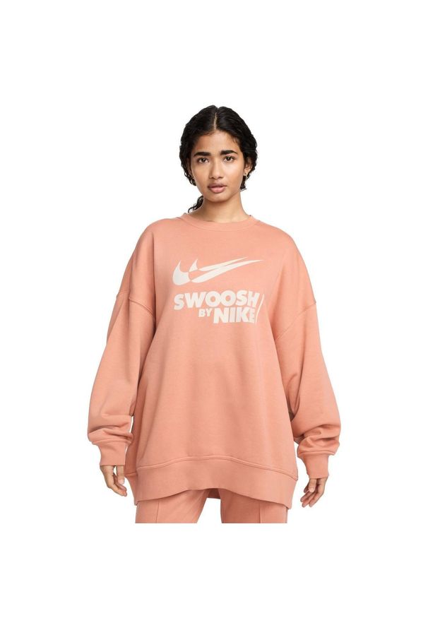 kobieta>bluza Damskie Nike. Kolor: pomarańczowy. Sport: fitness