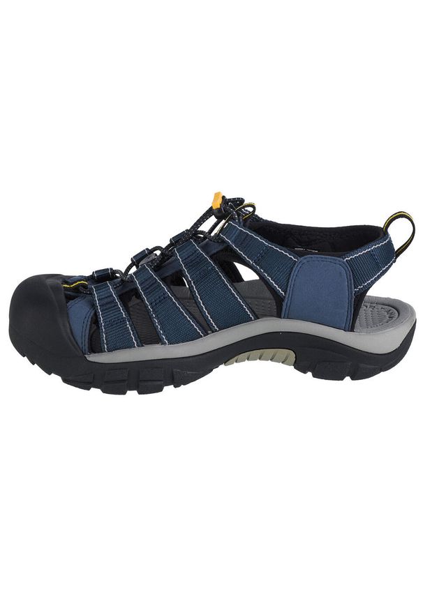keen - Buty do chodzenia męskie Keen Newport H2. Kolor: niebieski. Materiał: materiał, syntetyk, tkanina. Sport: turystyka piesza