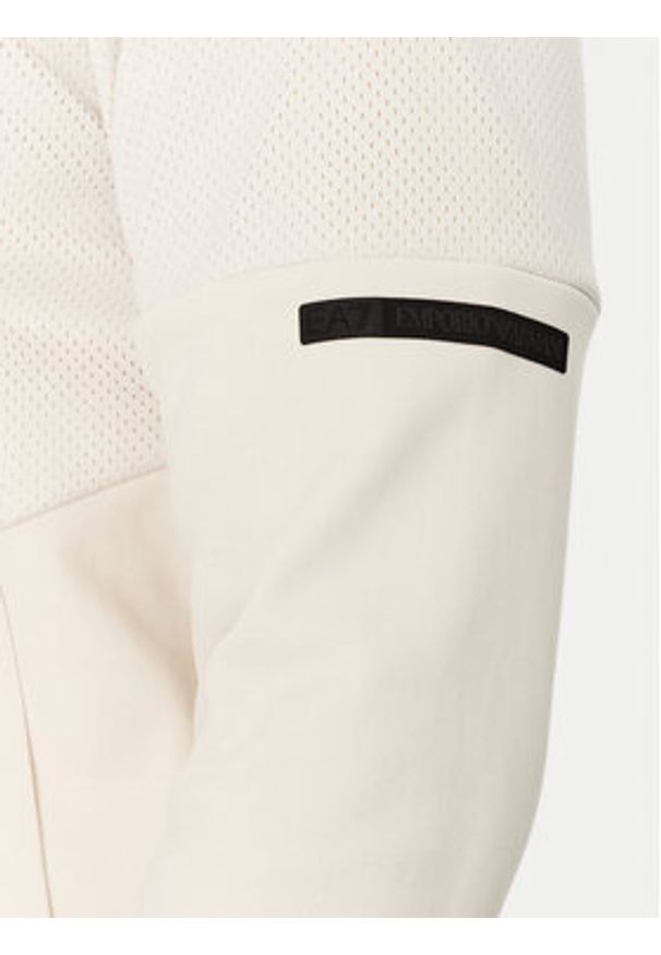 EA7 Emporio Armani Dres 7M000328 AF12660 U1112 Biały Regular Fit. Kolor: biały. Materiał: bawełna