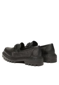Rieker Loafersy Z9657-00 Czarny. Kolor: czarny. Materiał: skóra #4