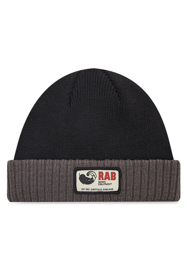 Rab Czapka Essential RAB-QAB-26-BLK-ONE Czarny. Kolor: czarny. Materiał: materiał