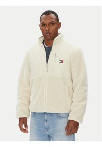 Tommy Jeans Kurtka przejściowa Novelty DM0DM21682 Beżowy Regular Fit. Kolor: beżowy. Materiał: syntetyk