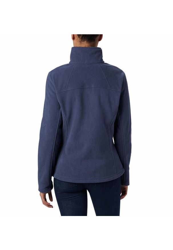 columbia - Bluza sportowa damska Columbia Fast Trek II Jacket. Kolor: niebieski. Materiał: polar. Sport: turystyka piesza