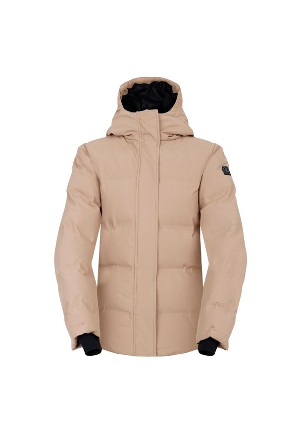 DARE 2B - Damska Kurtka Ocieplana Entrusted Padded Jacket. Kolor: beżowy. Materiał: puch. Sport: turystyka piesza