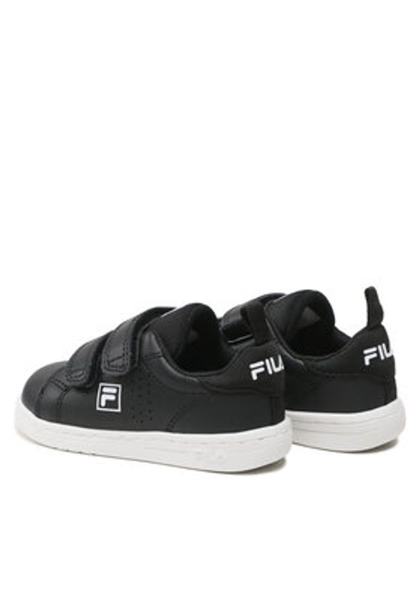 Fila Sneakersy Crosscourt 2 Nt Velcro Tdl FFK0113.80010 Czarny. Kolor: czarny. Materiał: skóra