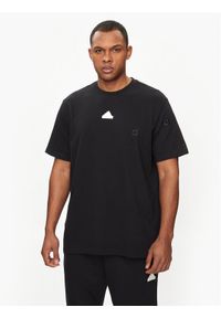 Adidas - adidas T-Shirt Embroidered IP4077 Czarny Regular Fit. Kolor: czarny. Materiał: bawełna #1