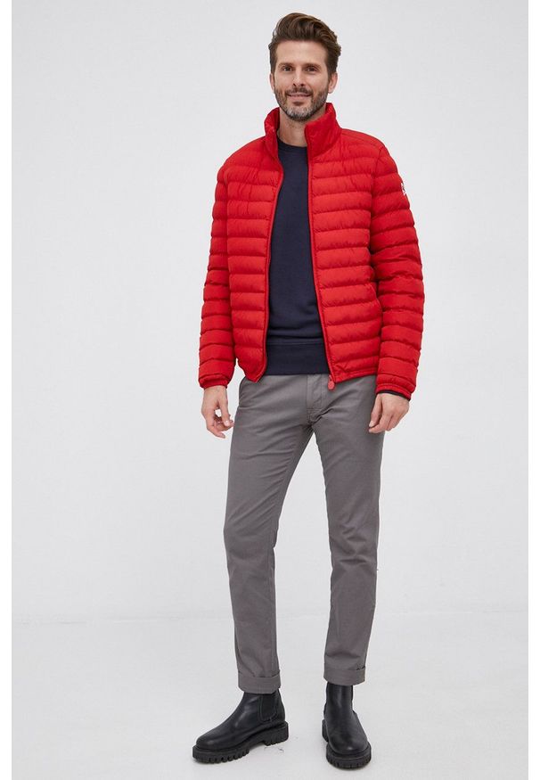 GANT - Gant Bluza męska kolor granatowy gładka. Okazja: na co dzień. Kolor: niebieski. Materiał: bawełna, dzianina. Wzór: gładki. Styl: casual