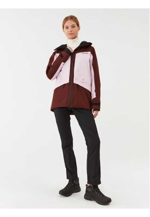 Peak Performance Kurtka narciarska Gravity G78250010 Bordowy Regular Fit. Kolor: czerwony. Materiał: syntetyk. Sport: narciarstwo