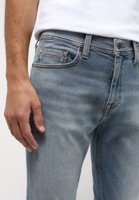 Męskie Spodnie Jeansowe Mustang Style Vegas Slim Denim Blue 1013707 5000 583 #8