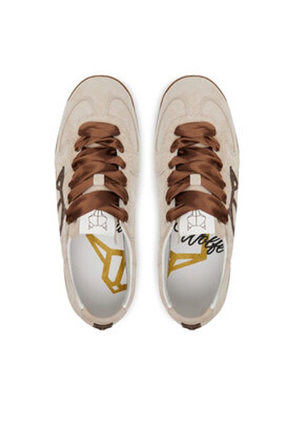 Naked Wolfe Sneakersy Exposuree Biały. Kolor: biały. Materiał: skóra