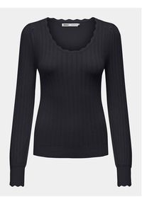 only - ONLY Sweter Meddi 15311544 Granatowy Regular Fit. Kolor: niebieski. Materiał: syntetyk #2