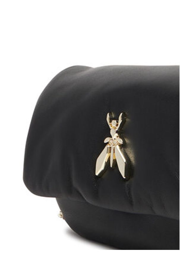 Patrizia Pepe Torebka 8B0219/L113-K470 Czarny. Kolor: czarny. Materiał: skórzane