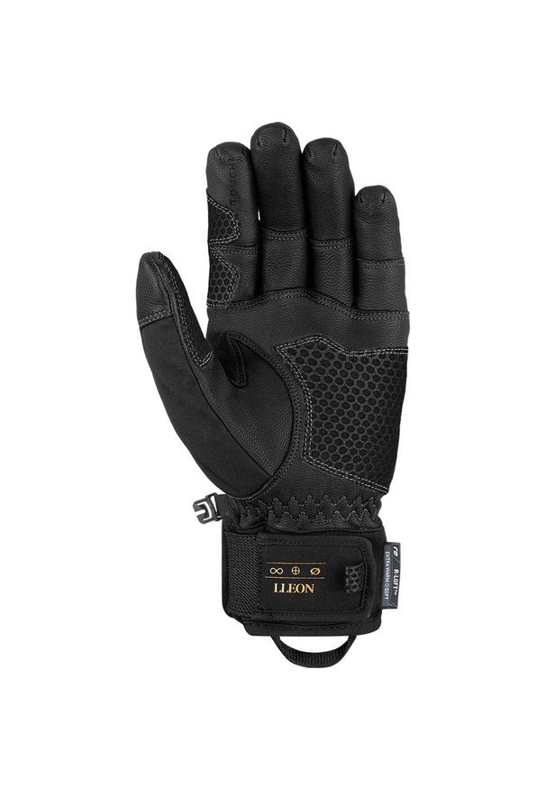 Rękawice Reusch Lleon R-TEX® XT. Kolor: żółty, wielokolorowy, czarny. Sport: narciarstwo