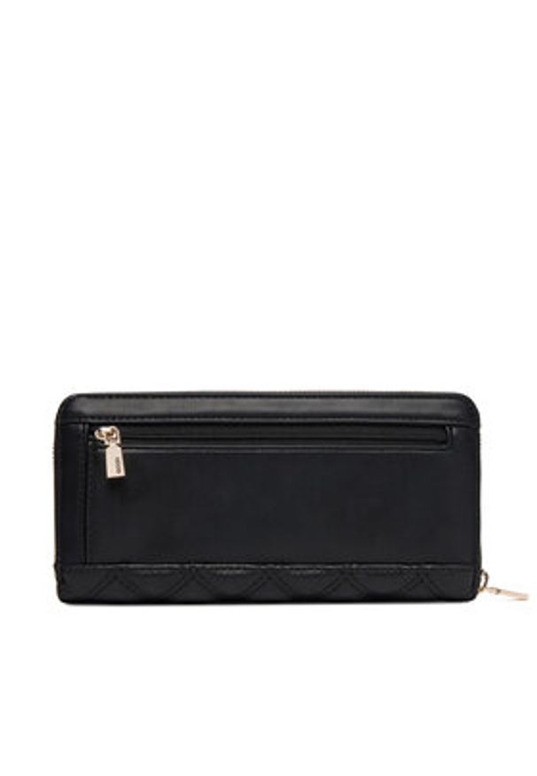 Guess Portfel SWQG96 73146 Czarny. Kolor: czarny. Materiał: skóra