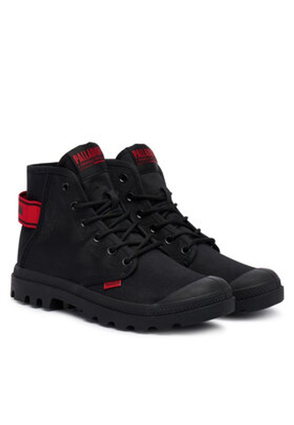 Palladium Trapery Pampa Hi Dare Ii 79514-008-M Czarny. Kolor: czarny. Materiał: materiał