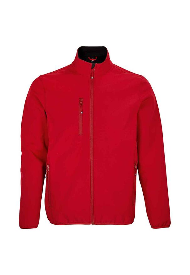 SOL'S - Męska Kurtka Soft Shell Falcon. Kolor: czerwony