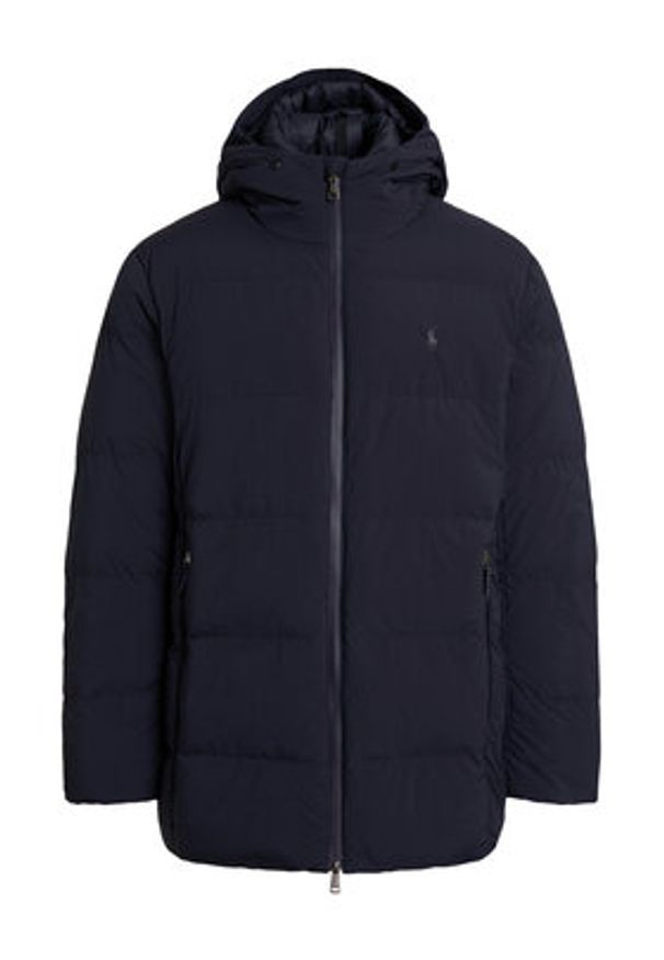 Polo Ralph Lauren Kurtka puchowa 710967773001 Granatowy Regular Fit. Typ kołnierza: polo. Kolor: niebieski. Materiał: syntetyk