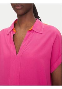 LOLA CASADEMUNT Bluzka LS2515027 Różowy Regular Fit. Kolor: różowy. Materiał: wiskoza #3