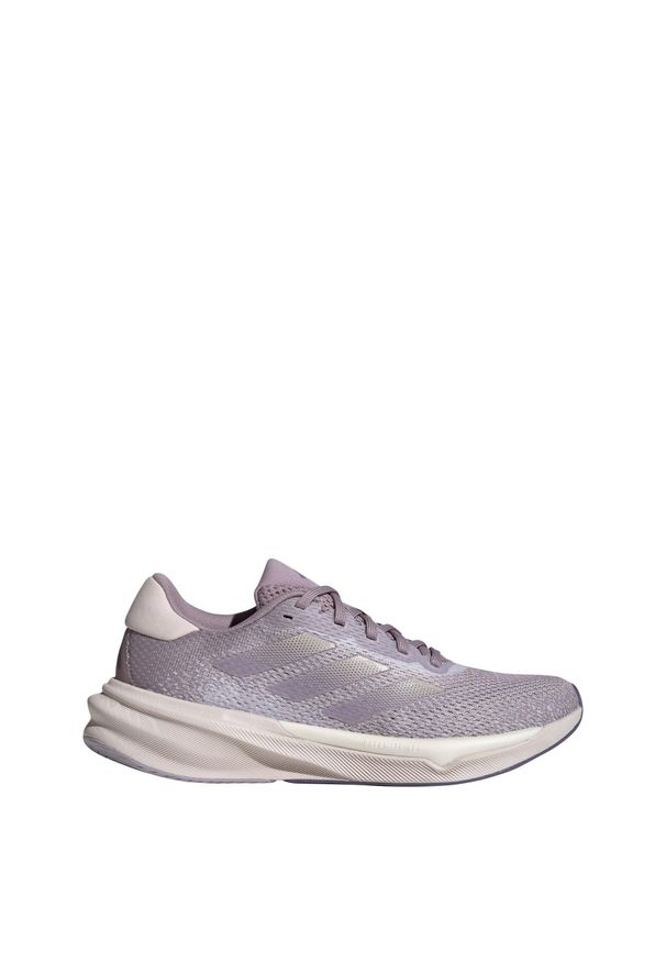 Adidas - Buty do biegania adidas Supernova Stride. Kolor: fioletowy, szary, różowy, wielokolorowy. Sport: bieganie