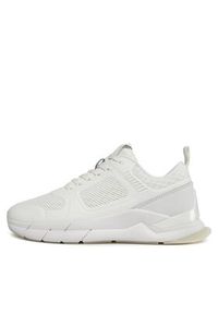 Calvin Klein Sneakersy Lace Up Runner - Caged HW0HW01996 Biały. Kolor: biały